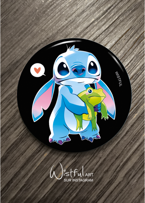 Stitch grenouille